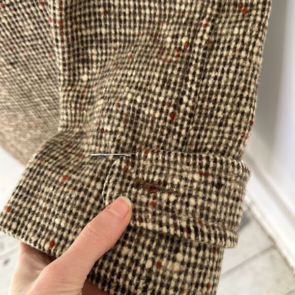 1950s Menswear WaterMill Tweed Coat - Picture 5 of 8